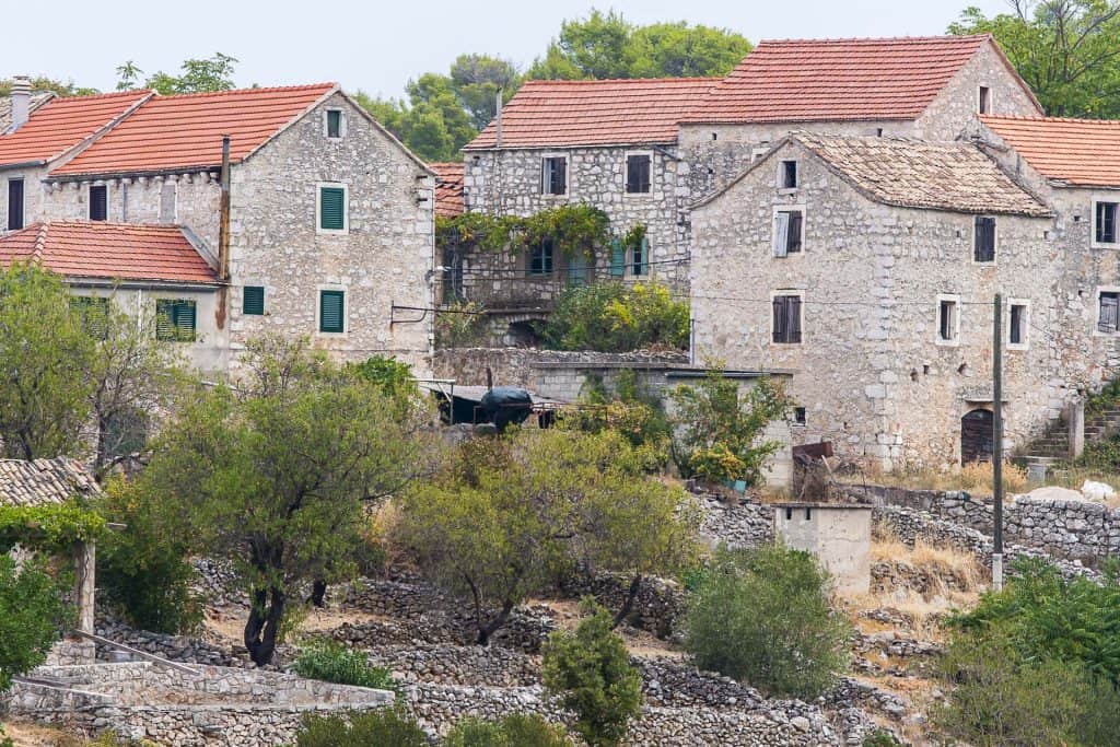 Selca near Stari Grad, Hvar Island, Croatia