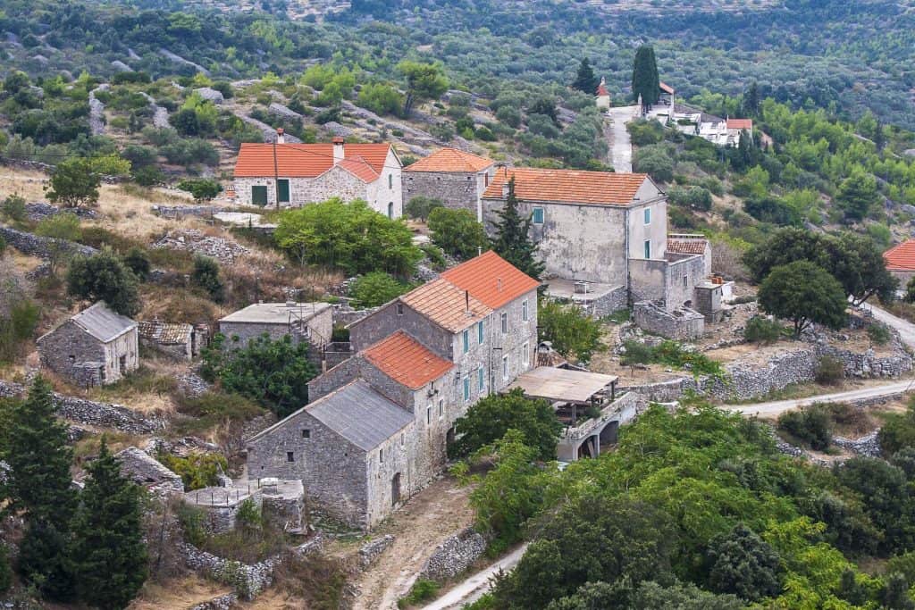 Selca near Stari Grad, Hvar Island, Croatia