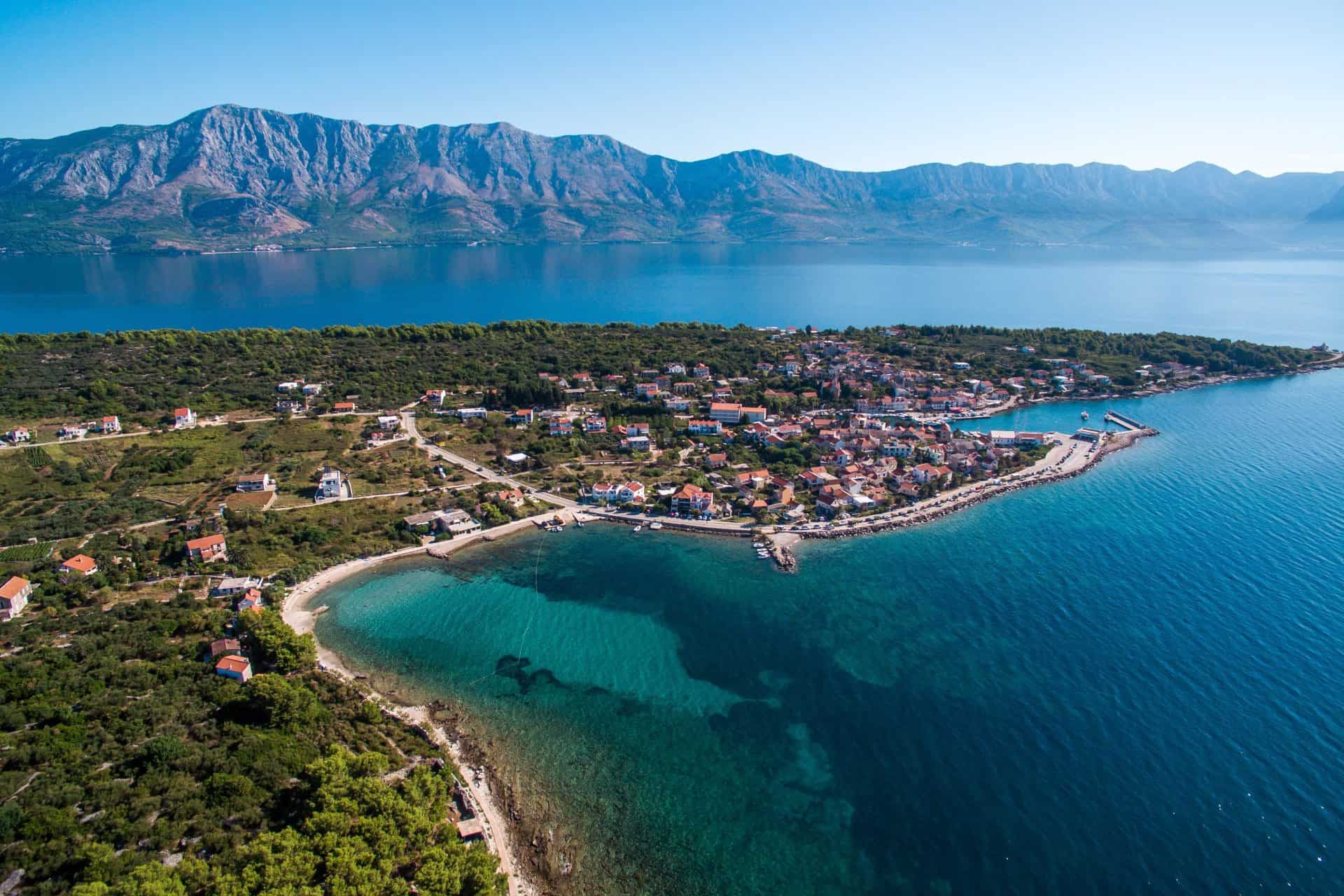 Sućuraj aerial Biokovo