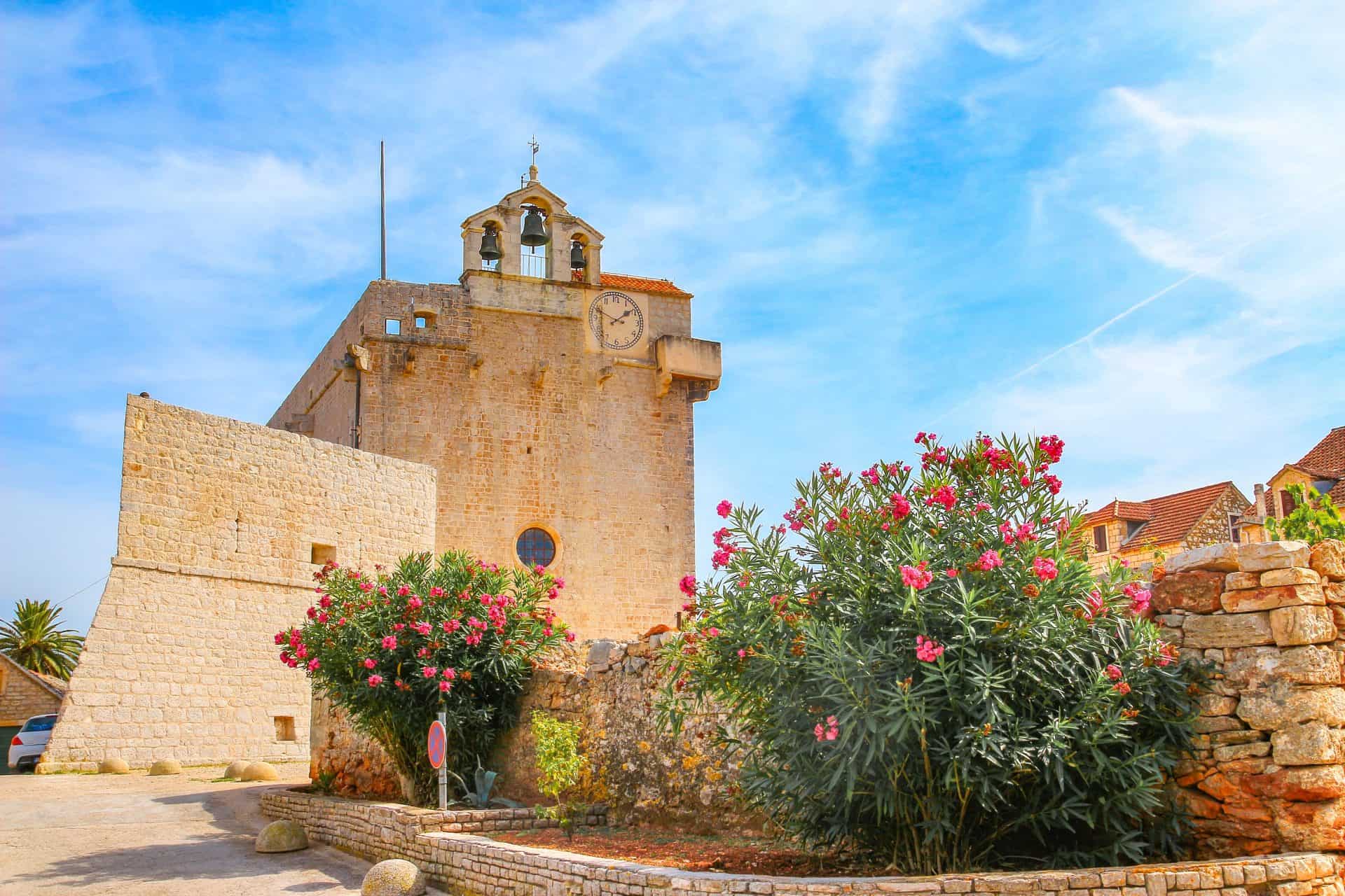 The fortress church of St Mary in Vrboska