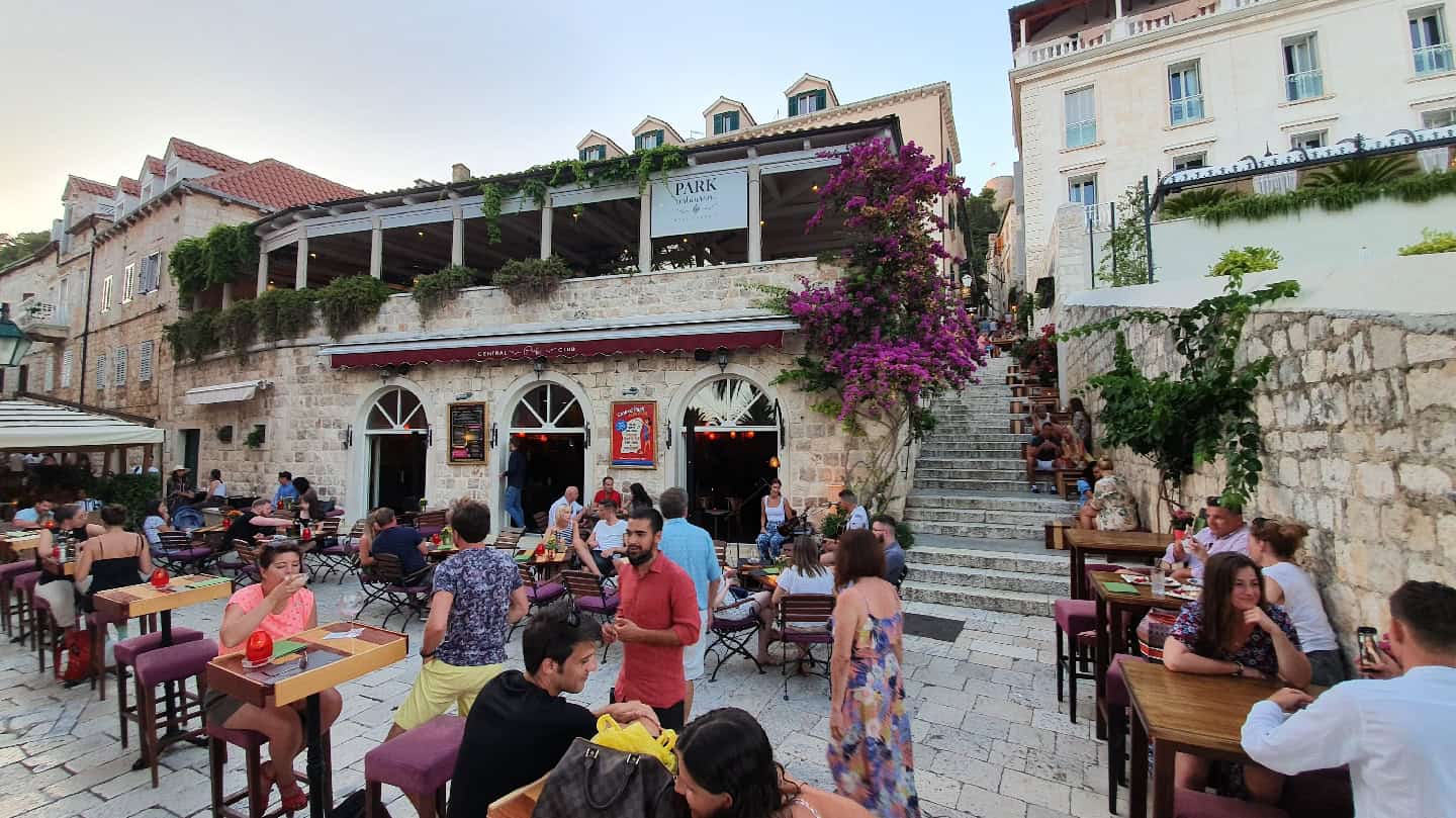 Central Park Club, Bankete, uz hotel Park, Hvar fotografija 3