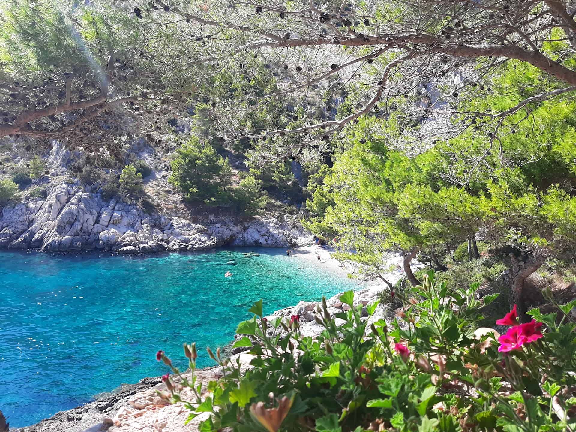 Plaža Lucisce, Hvar
