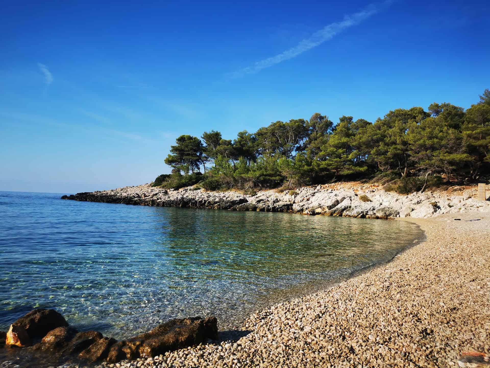 Mala Milna beach, Hvar