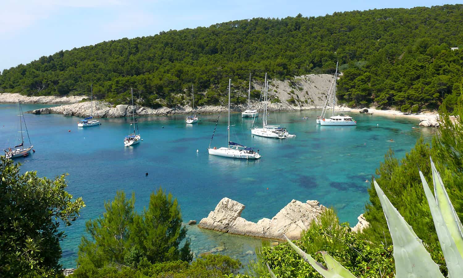 Mala Milna beach, Hvar photo 2