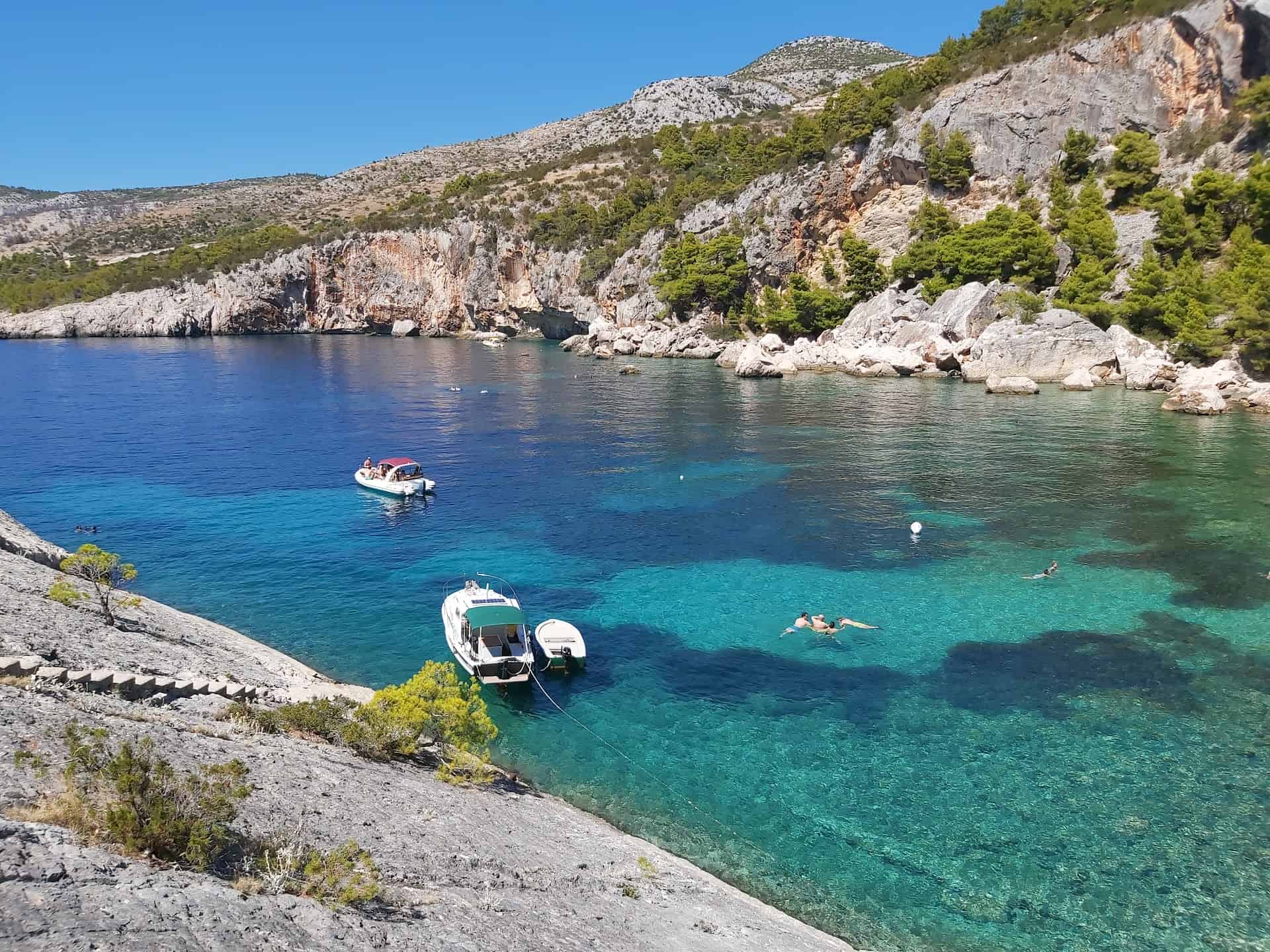 Plaża Malo Zarace, Hvar