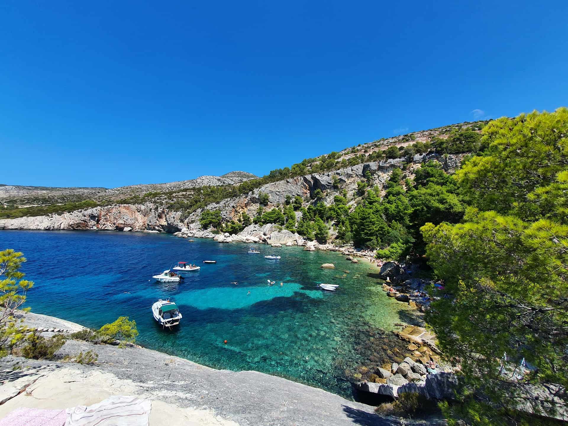 Malo Zarace Beach, Hvar