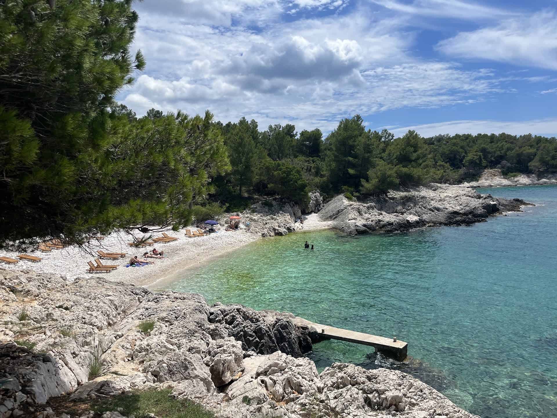 Mekicevica (Robinson beach) Beach, Hvar