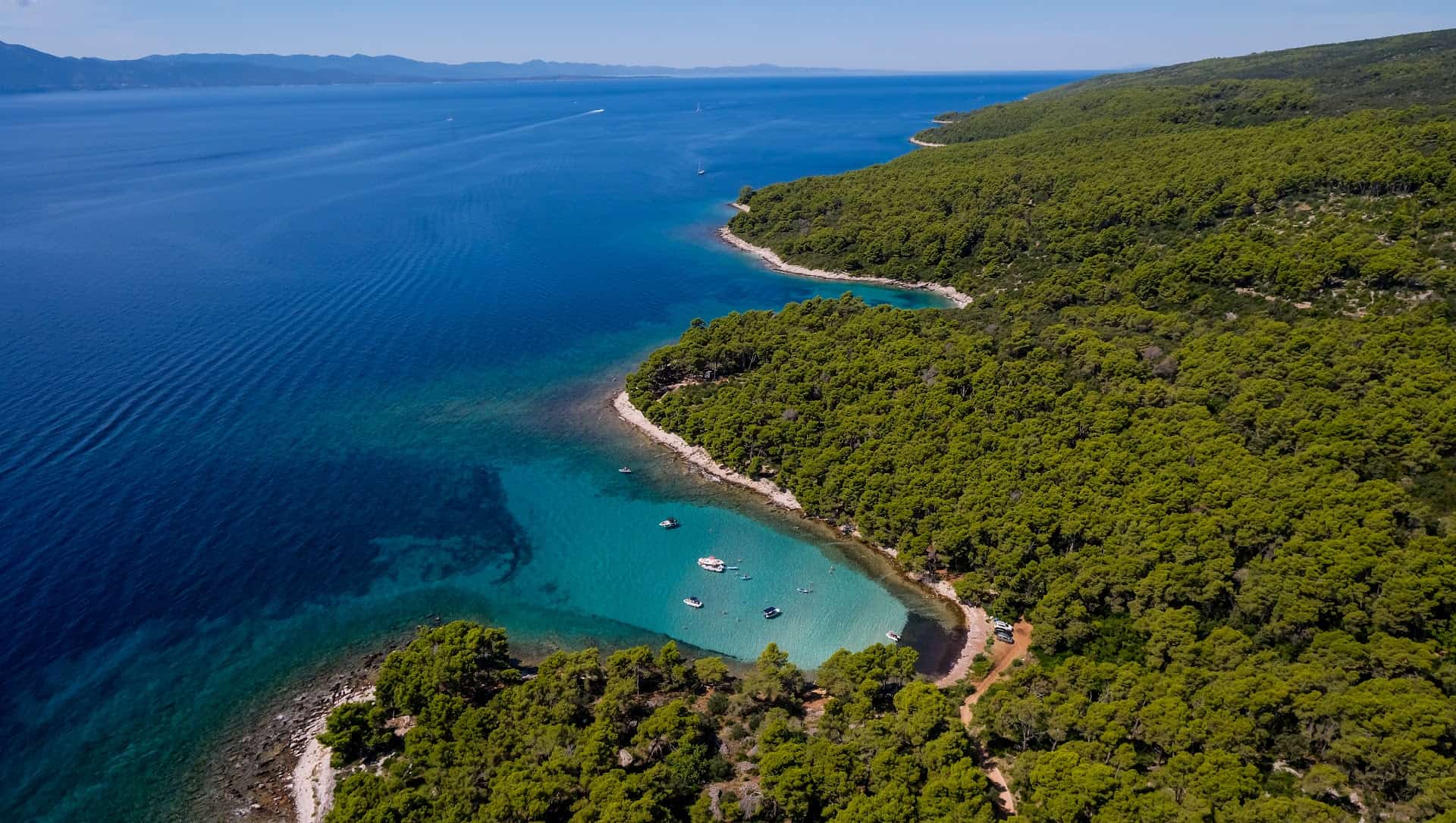 Perna beach, Hvar