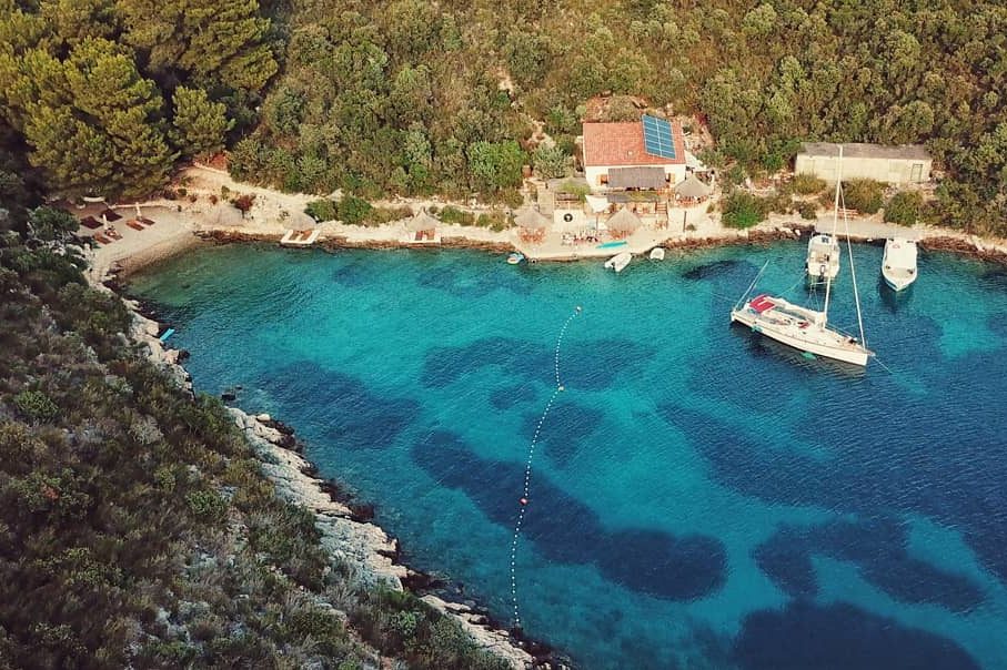 Voile aux îles Pakleni, Hvar, photo 1