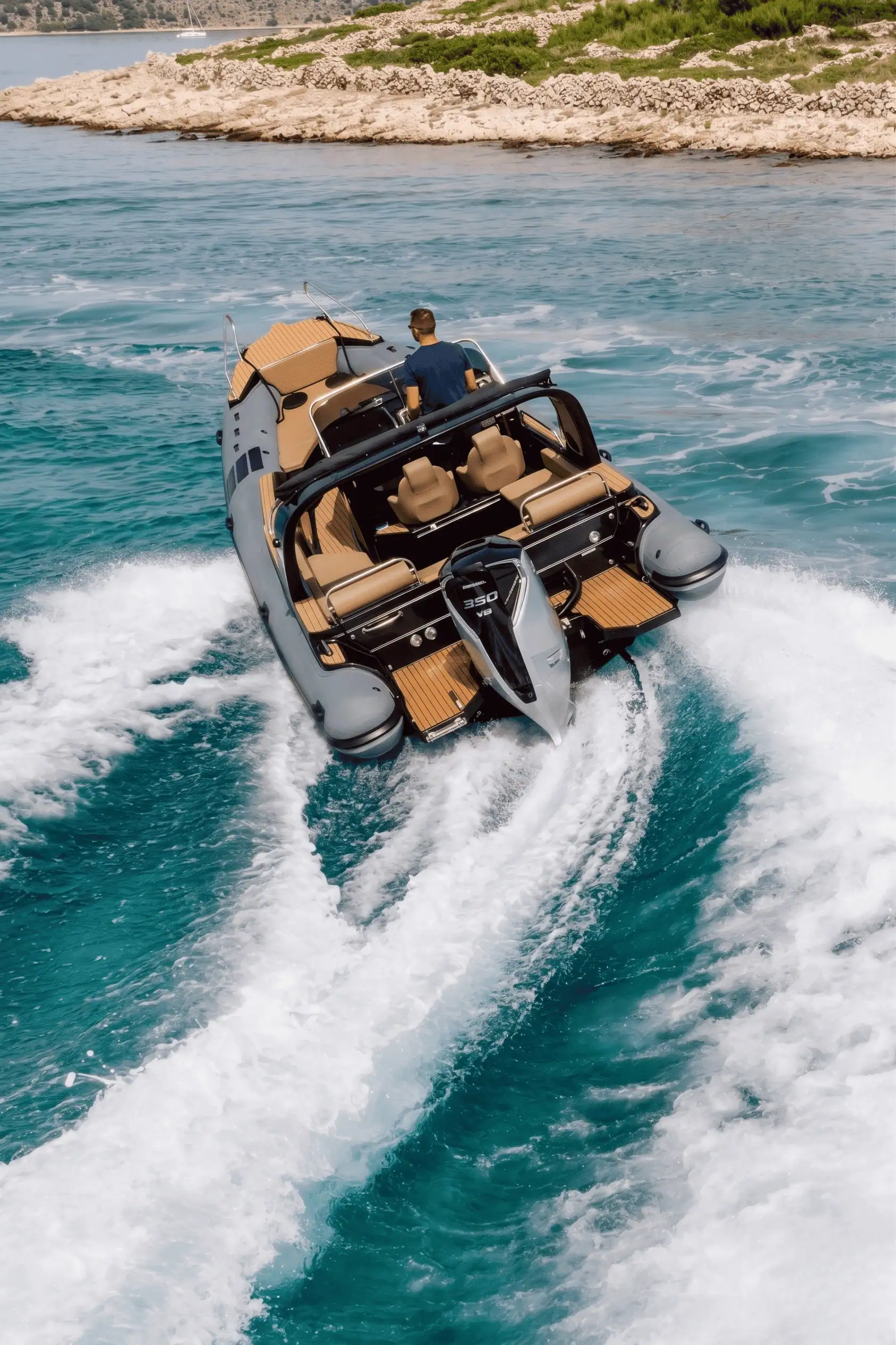 Aquamax 27 rent a boat Hvar photo 4