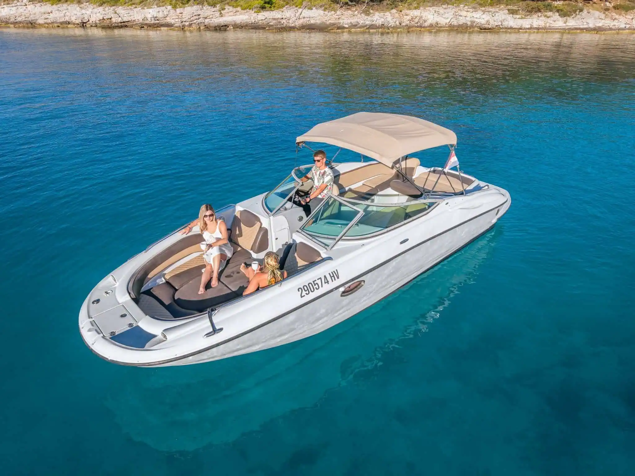 Crownline EX 260 rent a boat Hvar photo 1